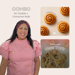 Cinnamon Rolls + NY Cookies