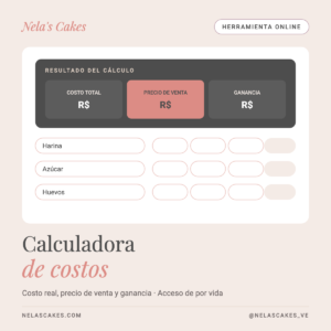 Portada: calculadora de costos