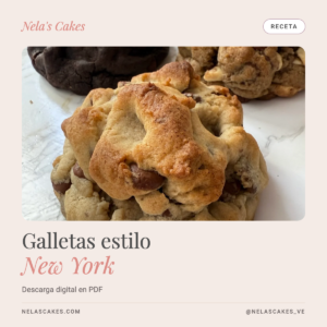 Portada: receta new york cookies